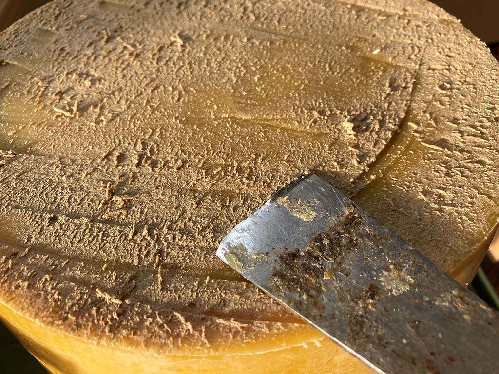 Wachs klären und reinigen